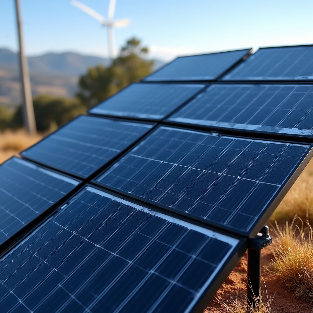 Sistema de monitoreo de energía renovable